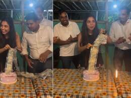 कहां मिलते हैं ऐसे दोस्त... लड़की ने काटा केक तो अंदर से निकली ऐसी चीज, हैरान रह गई बर्थडे गर्ल, यूजर्स बोले- हमें भी चाहिए ऐसा Cake