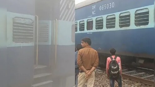 मध्य प्रदेश: छतरपुर में ट्रेन के बोगी में लगी आग, मची अफरातफरी