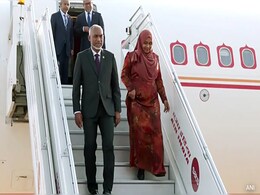 Maldives President Mohamed Muizzu Arrives In India For 1st Bilateral Visit Maldives President Mohamed Muizzu Arrives In India For 1st Bilateral Visit