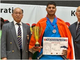 Kudo Eurasian Cup 2024: बीकानेर के चिरंजीव तिवाड़ी ने रचा इतिहास, कूडो-यूरेशियन कप चैंपियनशिप में जीता सिल्वर मेडल