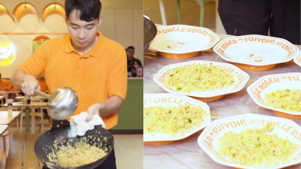Watch: Man Sets World Record For Most Fried Rice Tossed And Caught In 30 Secs