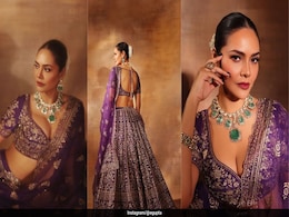 Esha Gupta's Diwali 2024 Fashion Forecast Sparkles Bright In A Purple And Gold <i>Lehenga</i> Esha Gupta's Diwali 2024 Fashion Forecast Sparkles Bright In A Purple And Gold <i>Lehenga</i>