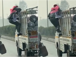 फिल्मी हीरो की तरह चलती गाड़ी पर चढ़ा दूल्हा, ड्राइवर को दबोचा, 'लक्ष्मी' पर डाला था हाथ फिल्मी हीरो की तरह चलती गाड़ी पर चढ़ा दूल्हा, ड्राइवर को दबोचा, 'लक्ष्मी' पर डाला था हाथ