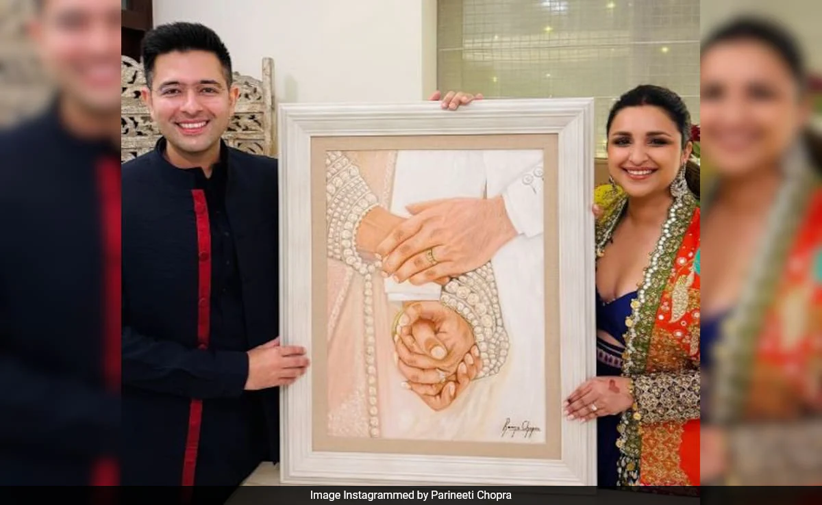 Parineeti Chopra And Raghav Chadha Receive Special Gift From Reena Chopra: "This Painting Is So Much More Than Just A Piece Of Art"