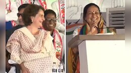 भन्नाट हिंदी , सॉलिड कविता!  प्रियांका गांधींची सभा घोगरे काकींनी गाजवली