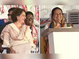 भन्नाट हिंदी , सॉलिड कविता!  प्रियांका गांधींची सभा घोगरे काकींनी गाजवली भन्नाट हिंदी , सॉलिड कविता!  प्रियांका गांधींची सभा घोगरे काकींनी गाजवली