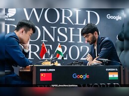 World Chess Championship: गुकेश और डिंग लिरेन के बीच 13वीं बाजी भी रही ड्रॉ, आखिरी गेम जीतने वाला बनेगा चैंपियन World Chess Championship: गुकेश और डिंग लिरेन के बीच 13वीं बाजी भी रही ड्रॉ, आखिरी गेम जीतने वाला बनेगा चैंपियन