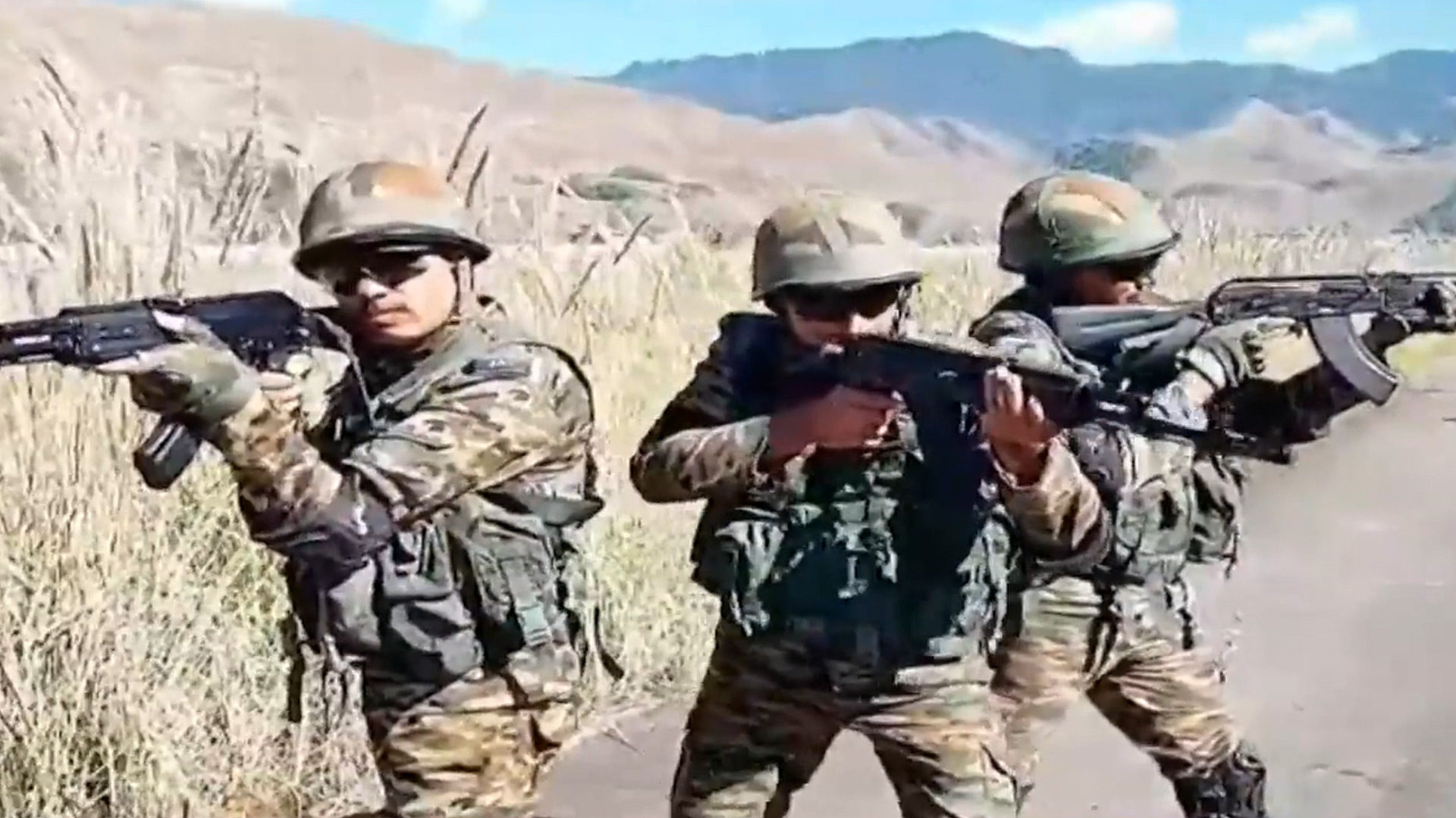 India's Tri Services Conduct Joint Military Exercise