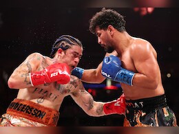 India's Neeraj Goyat Outclasses Whindersson Nunes In Super-Middleweight Bout