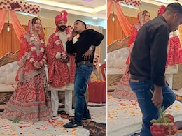 शादी के दौरान स्टेज पर शख्स ने किया ऐसा डांस, दूल्हा दुल्हन की भी छूट गई हंसी, यूजर्स ने कहा- अब नहीं करूंगा शादी