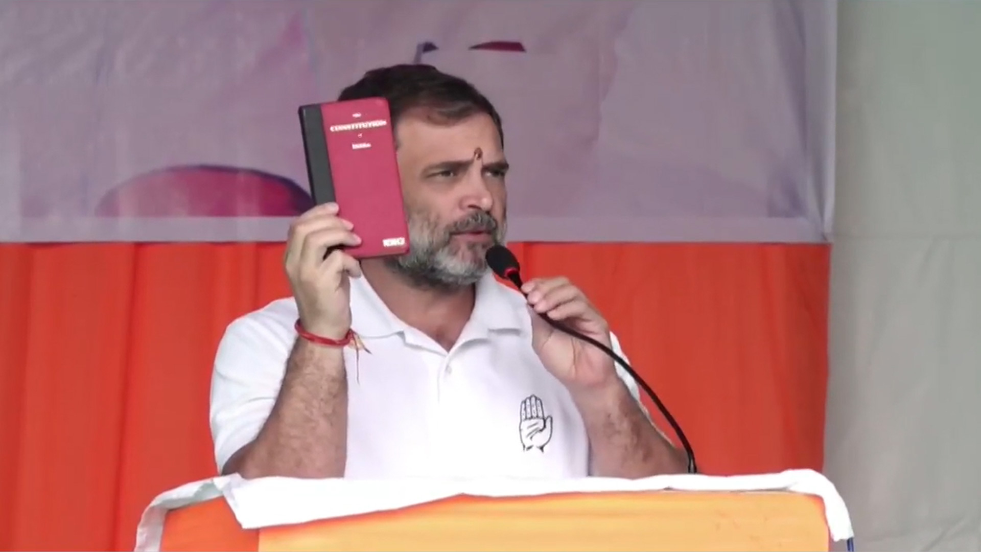 Rahul Gandhi Attacks BJP Over Constitution In Jharkhand