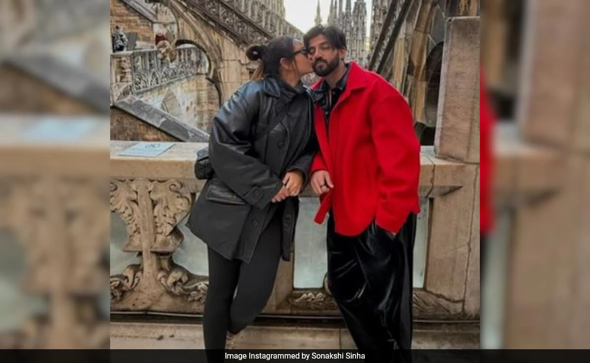 Sonakshi Sinha And Zaheer Iqbal's Milan Album Sealed With A Kiss