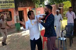 Watch: Rajasthan Candidate Who Slapped Official Arrested Amid High Drama Watch: Rajasthan Candidate Who Slapped Official Arrested Amid High Drama