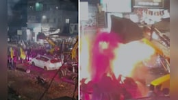 Kolhapur News : विजयी मिरवणुकीत अचानक आगीचा भडका, कार्यकर्त्यांची पळापळ