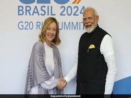 PM Modi Meets Italy's Giorgia Meloni In Brazil, Holds Bilateral Talks PM Modi Meets Italy's Giorgia Meloni In Brazil, Holds Bilateral Talks