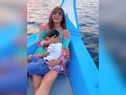 Hina Khan Enjoys "Best Dolphin Cruise Ever" On Her Maldives Vacation. Watch