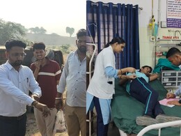 Accident In Rajasthan: डीडवाना के कुचामन सिटी में स्कूल की बस पलटी, कई छात्र घायल ; ग्रामीणों ने पहुंचाया अस्पताल&nbsp;