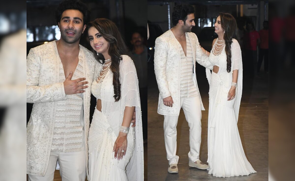 Aadar Jain And Alekha Advani - Twinning And Winning. See First Pics From <i>Roka</i> Ceremony