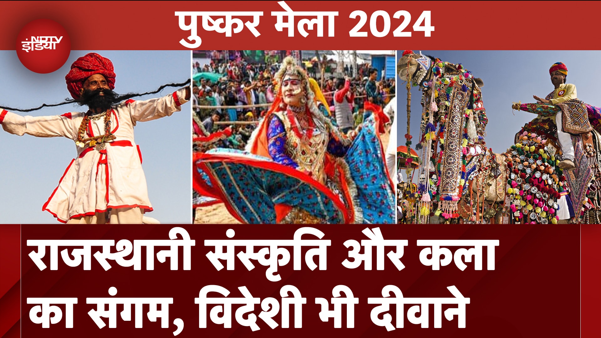 Pushkar Mela 2024: पुष्कर मेले में दुनियाभर से उमड़ी भीड़, Rajasthani Culture के लिए लोगों में दीवानगी
