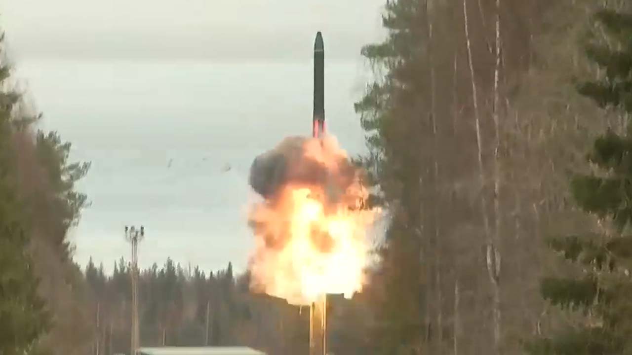 Russia's Firing Of ICBM On Ukraine Is Weapon's 1st Combat Use In History