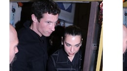 Dua Lipa And Callum Turner Matched Their Casual Black Attires For A Date Night In The City