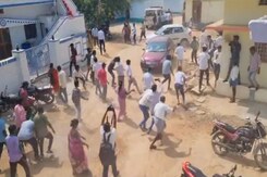 Violence Over Land Row In Telangana Chief Minister's Constituency, 55 Detained Violence Over Land Row In Telangana Chief Minister's Constituency, 55 Detained
