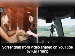 Video: Kai Trump Gives Grand Tour Of Grandpa Donald's Private Jet, Elon Musk's SpaceX Launch