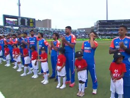 Watch: India's National Anthem Stops Midway Before 1st T20I vs South Africa. Reason Is... Watch: India's National Anthem Stops Midway Before 1st T20I vs South Africa. Reason Is...