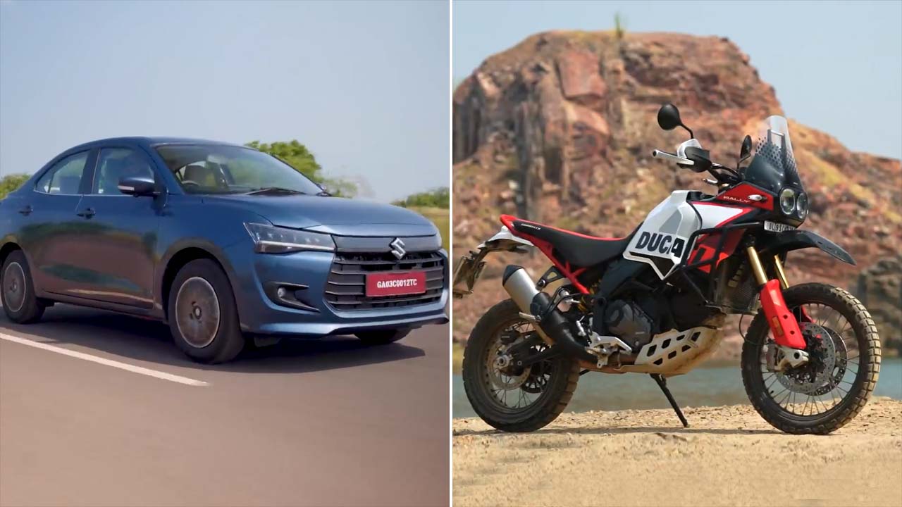 NDTV Auto Show: Maruti Suzuki Dzire Review, Ducati DesertX Rally Review