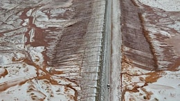 Saudi Arabia's Al-Jawf Experiences Snowfall For The First Time