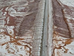 Saudi Arabia's Al-Jawf Experiences Snowfall For The First Time