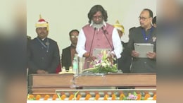 Hemant Soren Takes Oath For 4th Time, Top INDIA Bloc Leaders Present