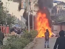 Protesters Attack Houses Of 2 Manipur Ministers, 3 MLAs Over Hostage Deaths Protesters Attack Houses Of 2 Manipur Ministers, 3 MLAs Over Hostage Deaths
