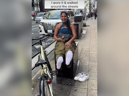 Influencer 'Tests' Japan's Cleanliness By Wearing Only White Socks, Video Gets 26 Million Views