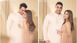 Arbaaz Khan And Sshura Khan Are "Twinning And Winning" In Matching Pastel Outfits