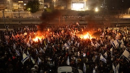 "Bibi Traitor": Massive Protests In Tel Aviv After Netanyahu Fires Defence Minister