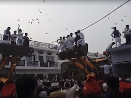 Watch: Guests Shower Rs 20 Lakh Cash At UP Wedding Procession