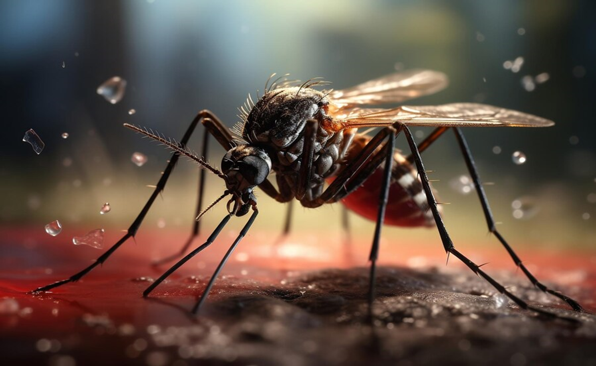 Humid weather during the rainy season creates ideal conditions for mosquito breeding