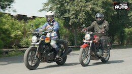 BSA Gold Star 650 vs Royal Enfield Interceptor 650; Retro Comparison Review