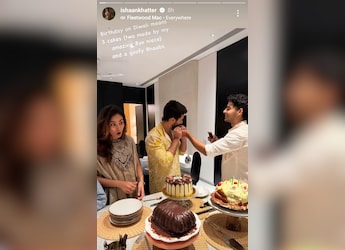 Watch: Ishaan Khatter's Special Birthday Cakes Are Made By His Niece Watch: Ishaan Khatter's Special Birthday Cakes Are Made By His Niece