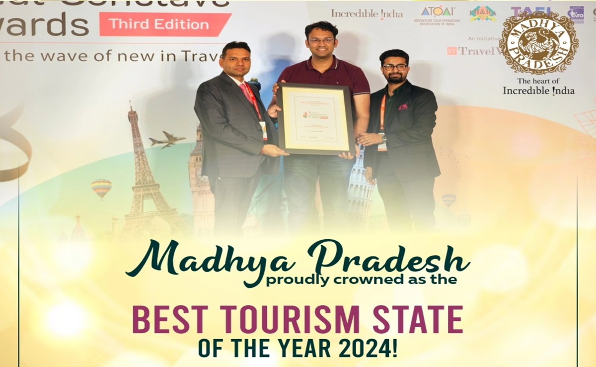 MP Tourism: बेस्ट टूरिज्म स्टेट ऑफ द ईयर से MP सम्मानित, देश के दिल में है बहुत कुछ