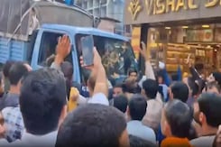 Fearing Job Loss, Locals Clash With Cops Over Vaishno Devi Ropeway Project Fearing Job Loss, Locals Clash With Cops Over Vaishno Devi Ropeway Project