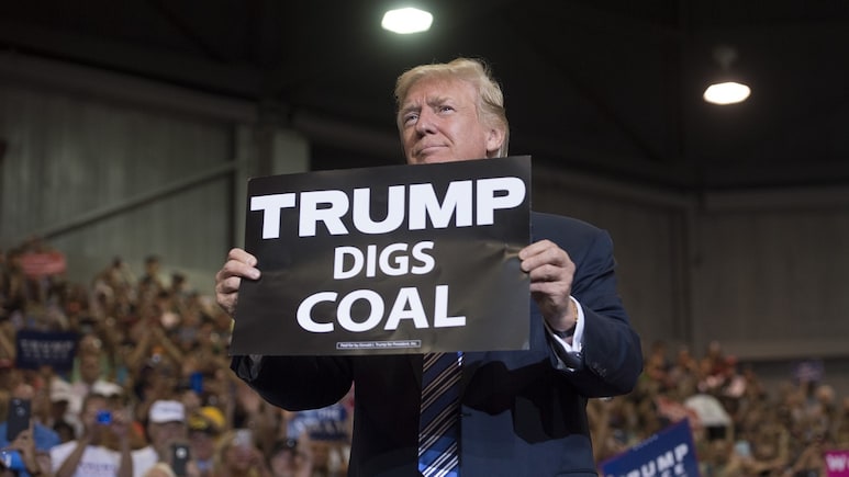 Trump Orders Pentagon To Buy Coal-Fired Electricity