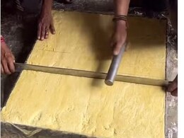 Watch: Unhygienic Process Of Making Soan Papdi Goes Viral, Internet Reacts