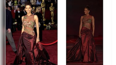 22 Years Later, Halle Berry Wore Her Iconic 2002 Oscar Elie Saab Dress Once  Again