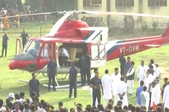 Rahul Gandhi Chopper Not Allowed To Take Off, Congress Alleges Conspiracy Rahul Gandhi Chopper Not Allowed To Take Off, Congress Alleges Conspiracy
