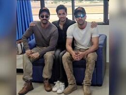 Ranbir Kapoor And Vicky Kaushal In One Frame With A Fan From Sanjay Leela Bhansali's <i>Love And War</i> Shoot. See Pic. Ranbir Kapoor And Vicky Kaushal In One Frame With A Fan From Sanjay Leela Bhansali's <i>Love And War</i> Shoot. See Pic.