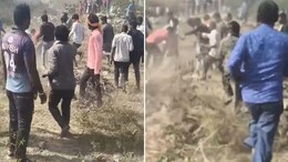भीलवाड़ा में अतिक्रमण हटाने पहुंची टीम पर ग्रामीणों का हमला, जेसीबी के सामने महिलाओं ने किया भारी ड्रामा
