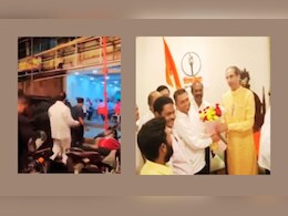 'गद्दार गद्दार'च्या घोषणा, मुख्यमंत्र्यांनी ताफा थांबवला अन् थेट गाठलं काँग्रेस कार्यालय; पुढे काय घडलं? 