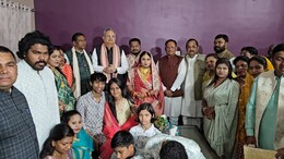 कौन हैं&nbsp;फग्गन सिंह कुलस्ते की बहू ?&nbsp;रिसेप्शन में दिग्गज नेताओं की उमड़ी भीड़